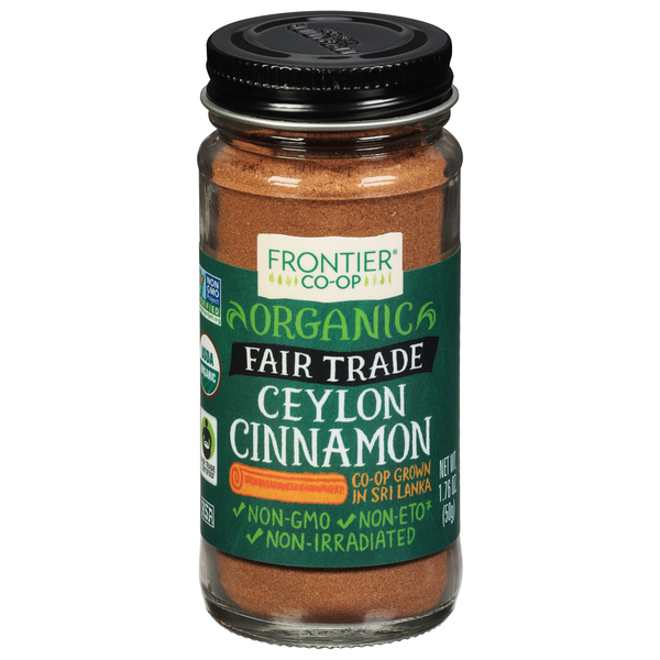 Spices & Seasonings Frontier Co-op Ceylon Cinnamon, Organic hero