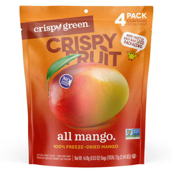 Nuts, Seeds & Dried Fruit Crispy Green Crispy Fruit All Mango hero