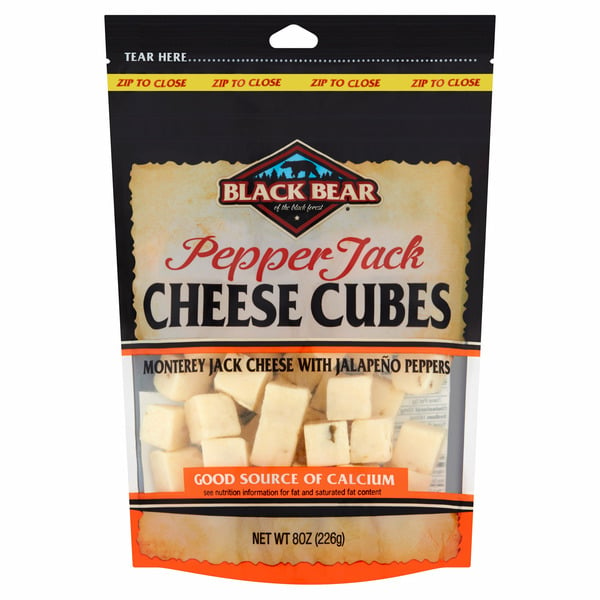 Black Bear Pepper Jack Cheese Cubes hero