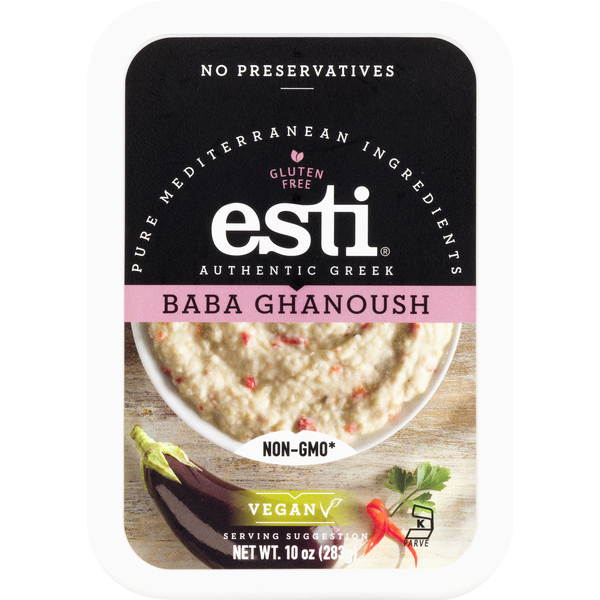 Fresh Dips & Tapenades Esti Foods Baba Ghanoush hero