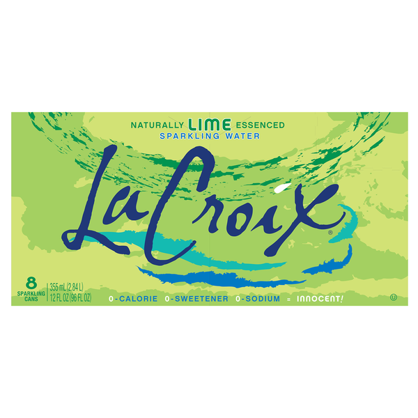 Soft Drinks LaCroix Sparkling Water, Lime hero