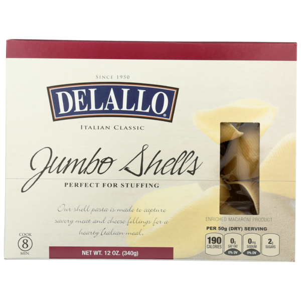 Dry Pasta DeLallo Jumbo Shells hero