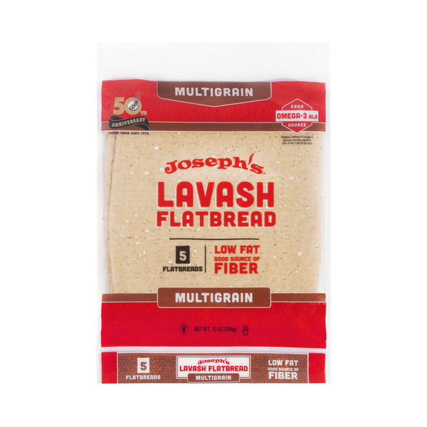 Bakery Bread & Rolls Joseph's Multigrain Lavash Flatbread hero