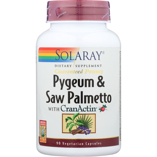 Feminine Care Solaray Pygeum & Saw Palmetto With Cranactin hero