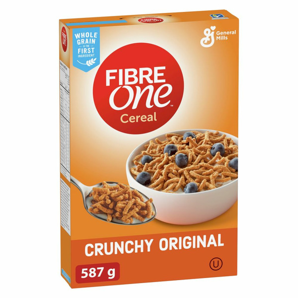 Cereal Fiber One Breakfast Cereal, Crunchy Original, High Fibre and Whole Grains hero