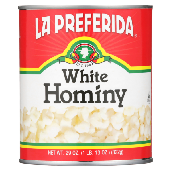 La Preferida White Hominy, Corn Kernels (Maíz Blanco) hero