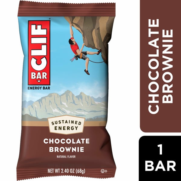 Protein, Energy & Granola Bars CLIF BAR Chocolate Brownie Flavor Energy Bar hero