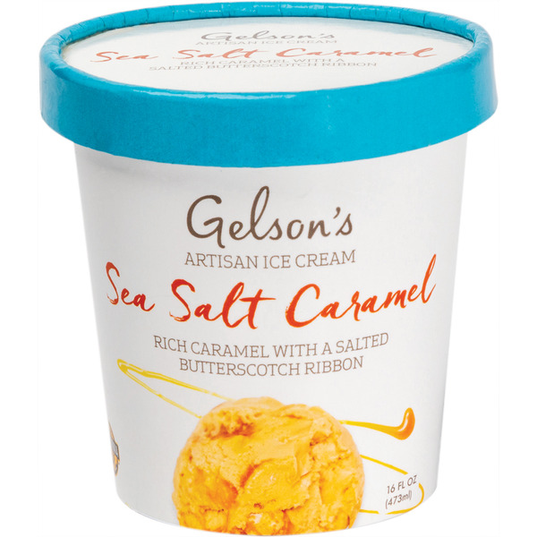 Ice Cream & Ice Gelson's Sea Salt Caramel Ice Cream hero