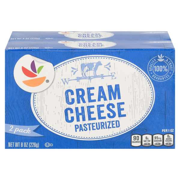 Breakfast Bars & Pastries Store Brand Cream Cheese Brick 8 oz ea hero