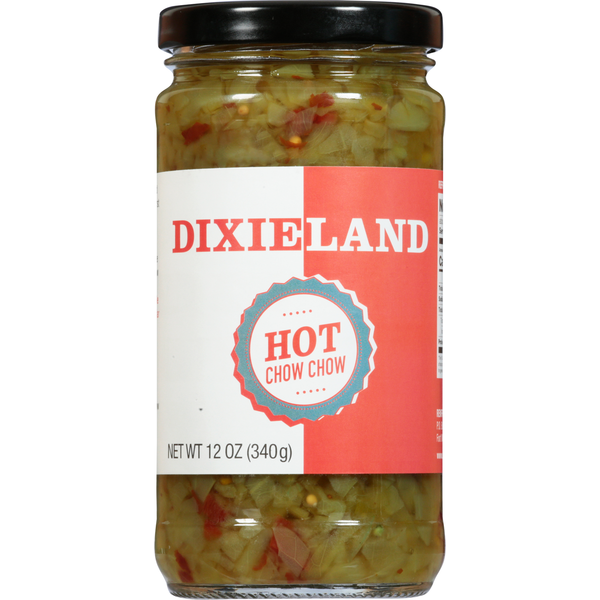 Prepared Soups & Salads DIXIELAND Pickles, Chow Chow, Hot hero