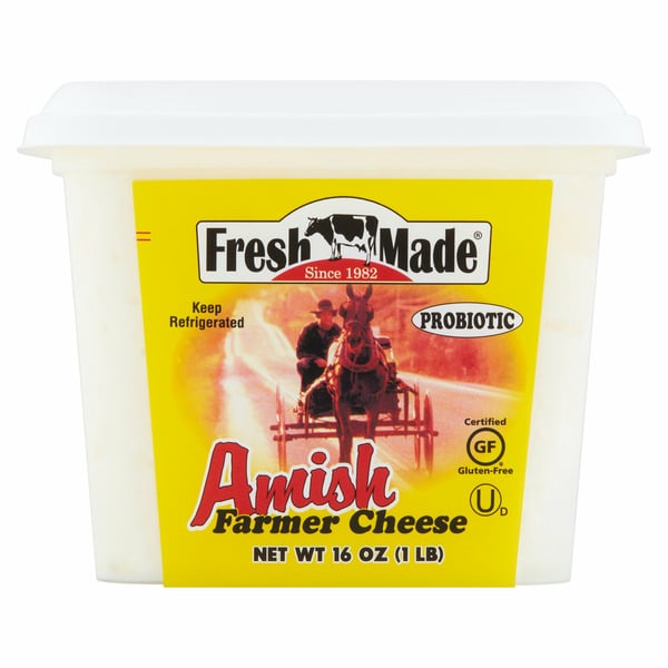 Cheese Fresh Made Amish Farmer Cheese hero