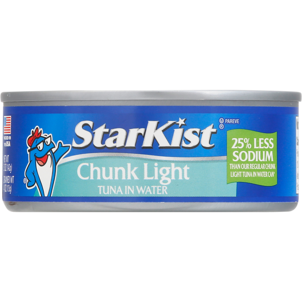 Canned Meat & Seafood StarKist Tuna in Water, Chunk Light hero