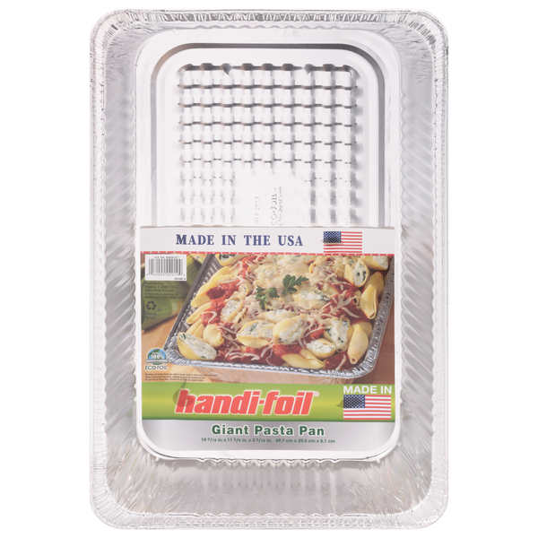 Baking Supplies & Decor Handi-foil Giant Pasta Pan hero