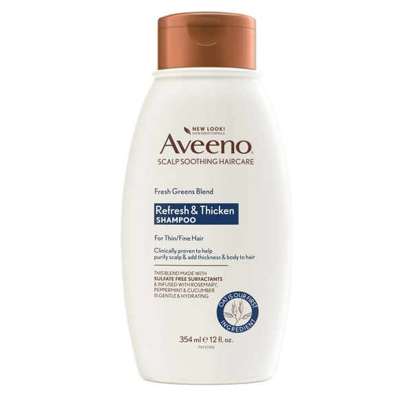 Hair Care Aveeno Cucumber & Rosemary Natural Volumizing Shampoo hero