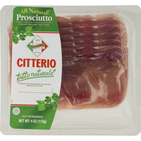 Charcuterie & Cured Meat Citterio Prosciutto hero