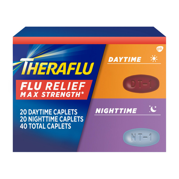 Vitamins & Supplements Theraflu Daytime and Nighttime Flu Symptom Relief hero