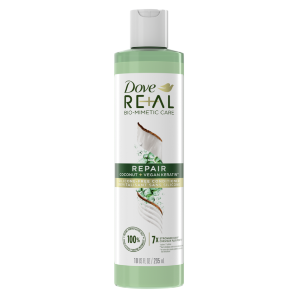 Beauty Dove REAL Bio-Mimetic Care Conditioner Repair Coconut Vegan Keratin™ hero