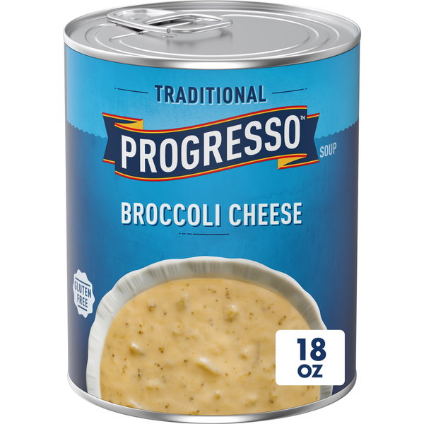 Soup, Broth & Bouillon Progresso Traditional Broccoli Cheese Canned Soup hero