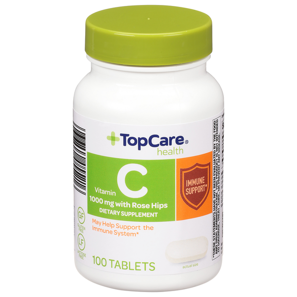 Vitamins & Supplements TopCare Vitamin C, 1000 mg, Tablets hero