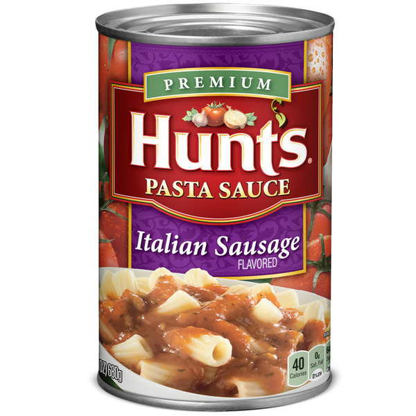 Pasta Sauce Hunt's Pasta Sauce Italian Sausage Flavored hero