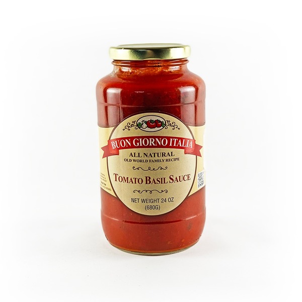 Pasta Sauce Buon Giorno Italia Sauce, All Natural, Tomato Basil hero