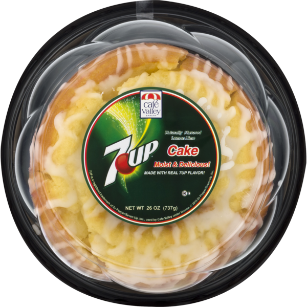 Bakery Desserts Café Valley Bakery 7up Naturally Flavored Lemon Lime Cake hero