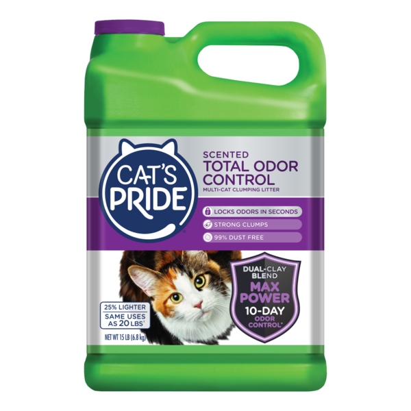 Cat Food & Care Cat's Pride Max Power Total Odor Control Scented Multi-Cat Clumping Litter hero