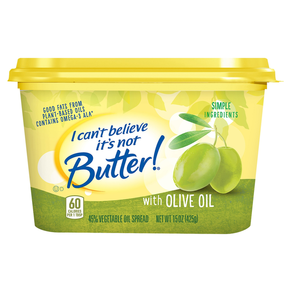 Butter I Can't Believe It's Not Butter Olive Oil Spread hero