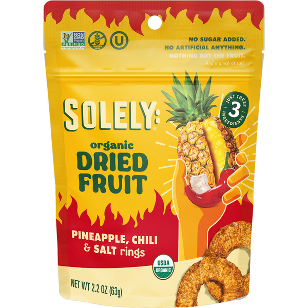 Solely Organic Pineapple, Chili, and Salt Rings hero