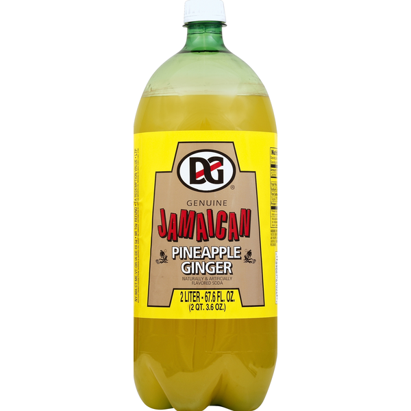 D&G Soda, Genuine Jamaican, Pineapple Ginger hero