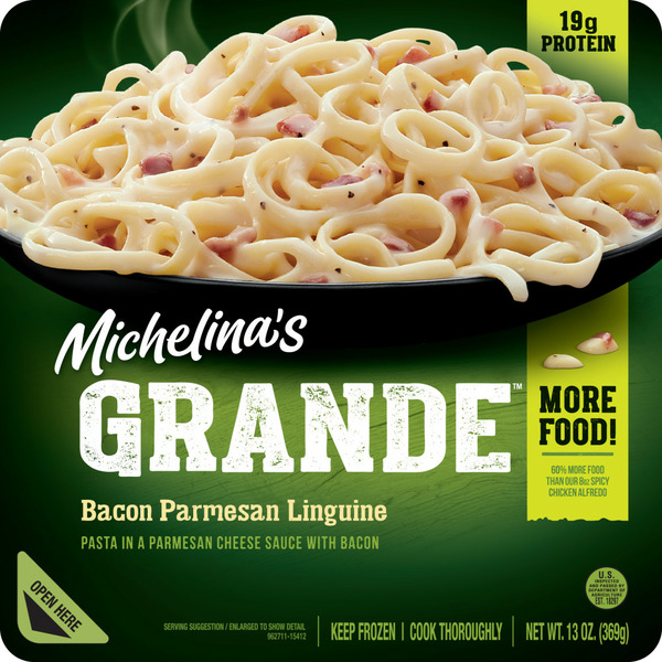 Frozen Meals Michelina's Bacon Parmesan Linguine hero