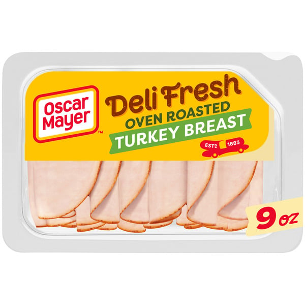 Lunch Meat Oscar Mayer Oven Roasted Turkey Breast Sliced Lunch Meat, for a Low Carb Lifestyle hero