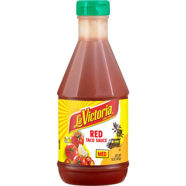 Latino Foods La Victoria Medium Red Taco Sauce hero