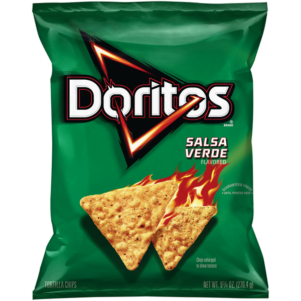 Chips & Pretzels Doritos Salsa Verde Tortilla Chips hero