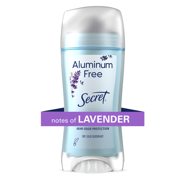 Deodorants Secret Aluminum Free Deodorant for Women, Lavender hero