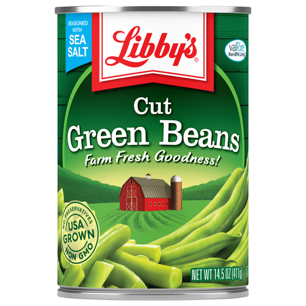 Holiday Items Libby's Green Beans, Cut hero