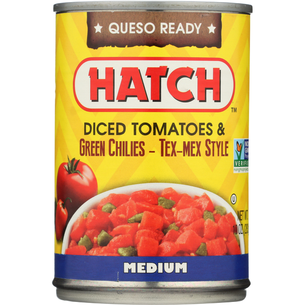 Canned & Jarred Vegetables HATCH Diced Tomatoes hero