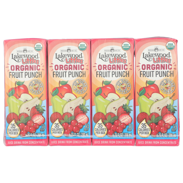 Juice & Nectars Lakewood Littles Organic Fruit Punch hero