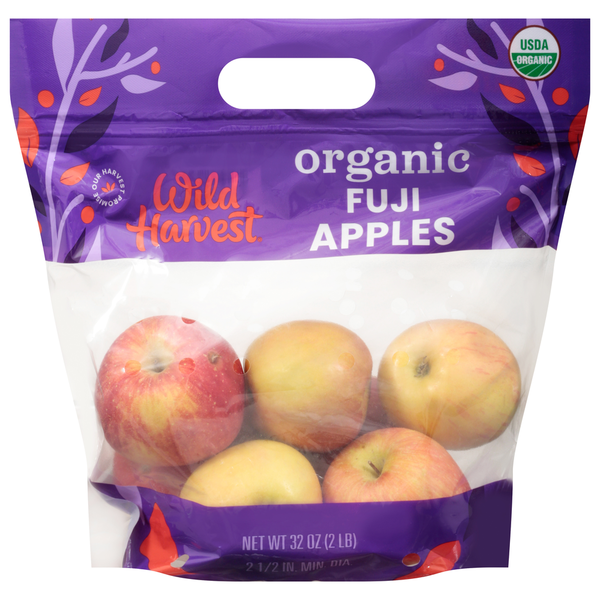 Wild Harvest Fuji Apples, Organic hero