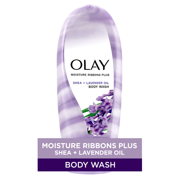 Save Mart Olay Moisture Ribbons Plus Shea + Lavender Oil Body Wash Same ...