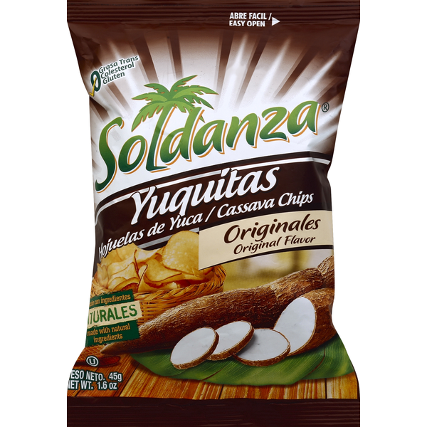 Chips & Pretzels Soldanza Cassava Chips, Original Flavor hero