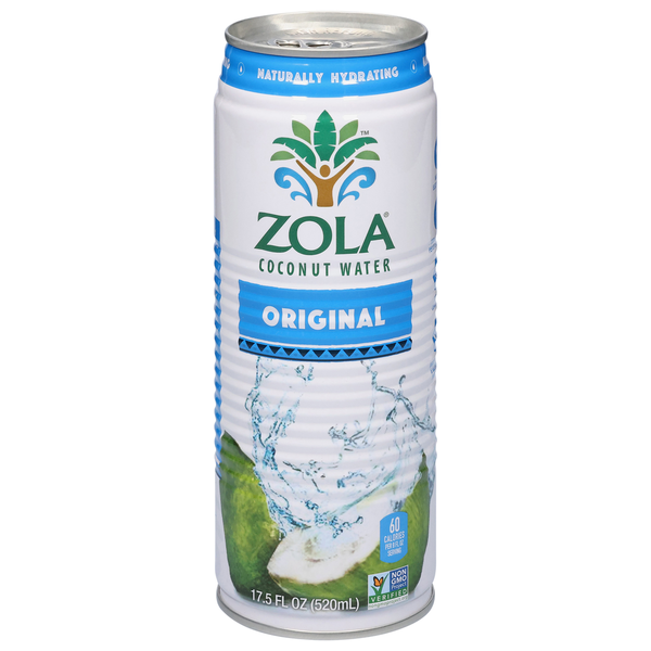 Juice & Nectars Zola Coconut Water, Original hero