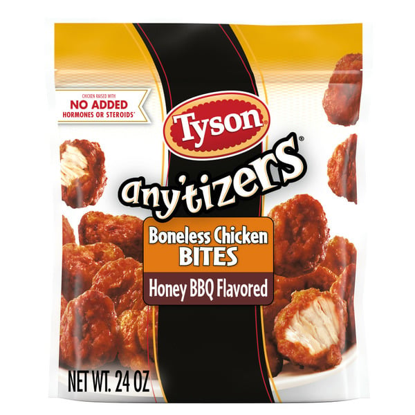 Frozen Appetizers & Sides Tyson Honey BBQ Boneless Chicken Bites hero