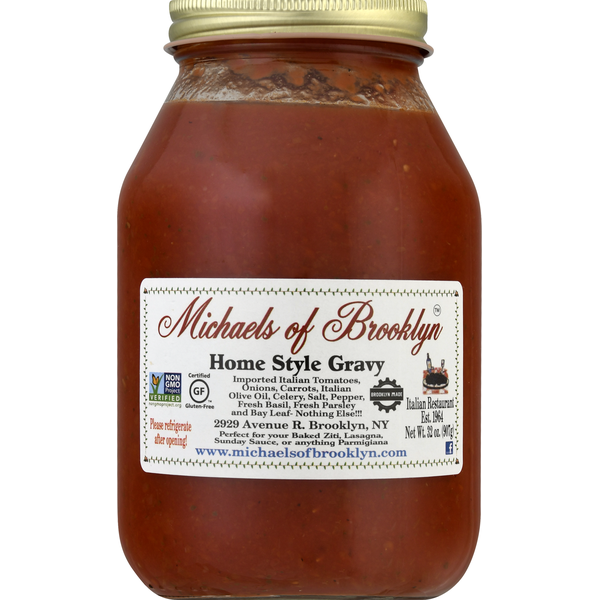 Pasta Sauce Michael’s of Brooklyn Gravy, Home Style hero