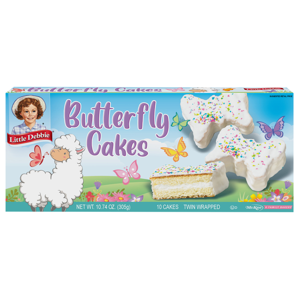 Cookies & Cakes Little Debbie Cakes, Butterfly hero