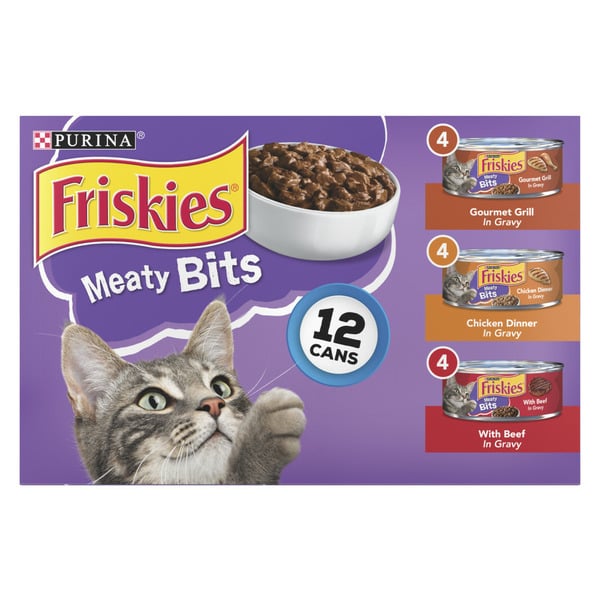 Cat Food Purina Friskies Gravy Wet Cat Food , Meaty Bits hero