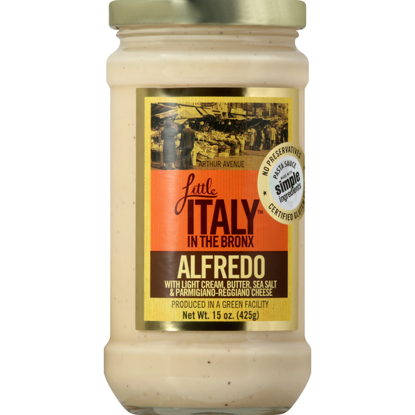 Prepared Meals The Real Little Italy on Arthur Avenue in the Bronx Pasta Sauce, Alfredo hero