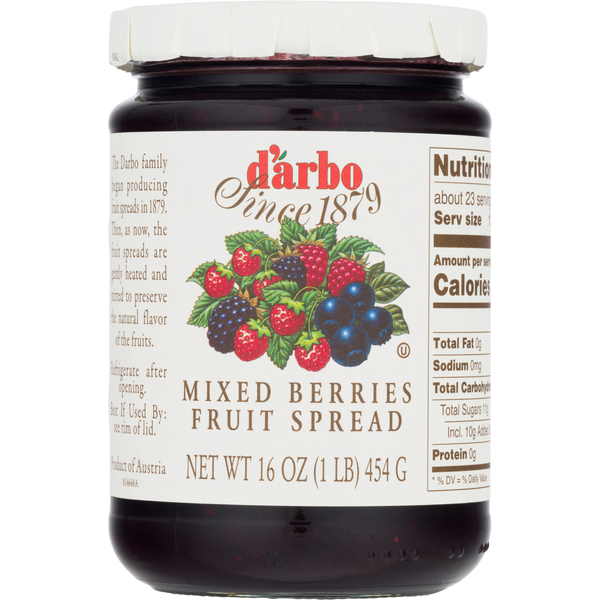 Spreads Darbo Fruit Spread, Mixed Berries hero