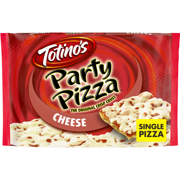 Frozen Pizza Totino's Cheese Flavored Party Pizza Thin Crust Frozen Pizza Snacks hero