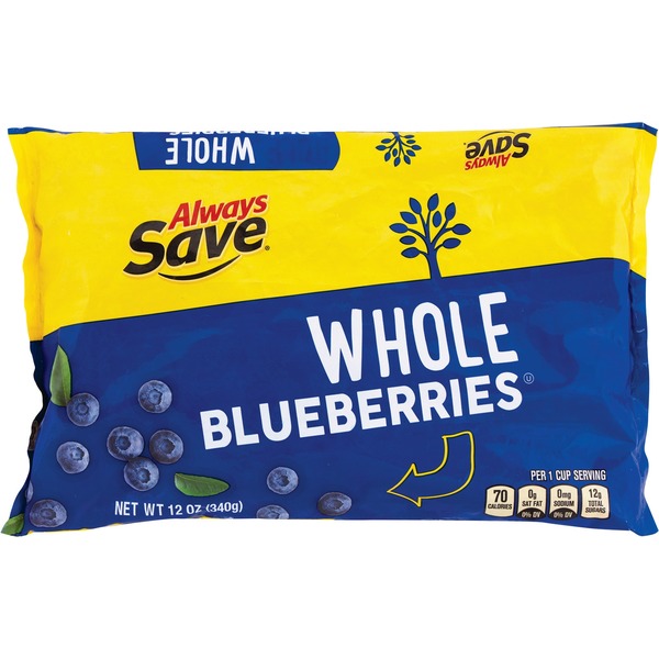 Frozen Produce Always Save Whole Blueberries hero